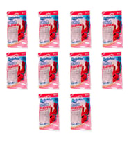 Dolphin Lateks Bulaşık Temizlik Eldiveni - Kırmızı - XL - No : 10 - 10 Çift - Paket
