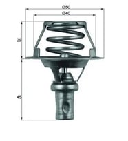 MAHLE TX6691D Termostat 7700742617 7700858802