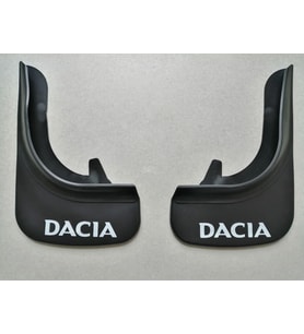 Dacia Duster Arka Paçalık Tozluk Çamurluk (Siyah - Beyaz)
