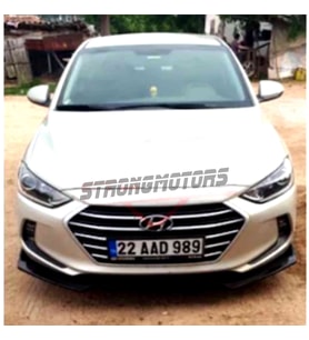 Hyundai Elantra Ön Tampon Eki Bodykit Karlık 3 parça Lip