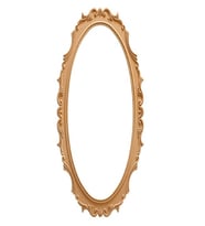 NAZE MOBİLYA *180 LİK LALE OVAL AYNA