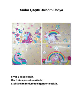 Çıt Çıtlı Dosya Unicorn (SB131-4)