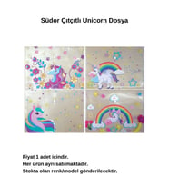 Çıt Çıtlı Dosya Unicorn (SB131-4)