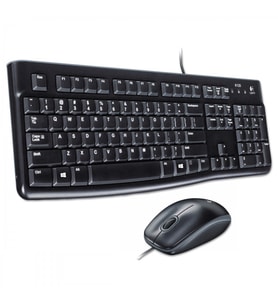 LOGITECH LOGITECH MK120 TÜRKÇE KABLOLU USB STANDART SİYAH Q KLAVYE+MOUSE