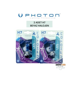 Photonxen vision LED efekt H7 Beyaz Halojen Far Ampül Seti