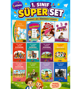 1. Sınıf (1.Dönem) Süper Set -16 Kitap