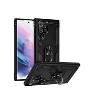 Samsung Galaxy S22 Ultra Uyumlu Kılıf Zore Vega Kapak (Siyah)