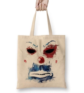 Joker Clown Bez Çanta Uzun Saplı