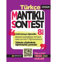 8. Sınıf Türkçe Mantıklı Son Test Sadık Uygun Yayınları