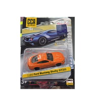 CCA Premium Series Ford Mustang Shelby GT350 Turuncu 1/64 Model Araba