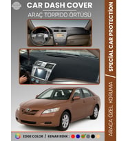 TOYOTA CAMRY (2006-2012) Torpido Örtüsü Ön Göğüs Halı Torpido Koruma Tam Uyum Çatlamayı Önler Kaymaz