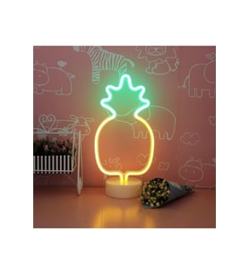 Dekoratif Ananaslı Neon Led Masa Ve Gece Lambası Hediyelik Lamba GO-53-vice