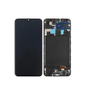 A205 A20 Lcd Ekran + Dokunmatik Çıtalı Full Oled Lcd Uyumlu