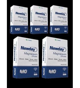 Newday Magnezyum Complex 60 Kapsül x5