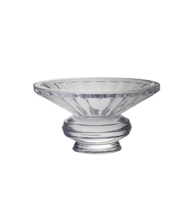 Paşabahçe Kristal El İmalatı Gravurlu Ayak Oval Kase 24244