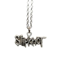 Slipknot Yazılı 925 Ayar Gümüş Kolye