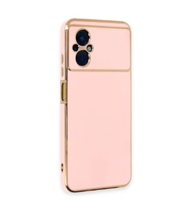Xiaomi Poco M5 Kılıf Volet Silikon - Pembe