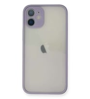 iPhone 11 Pro Max Kılıf Montreal Silikon Kapak - Mor