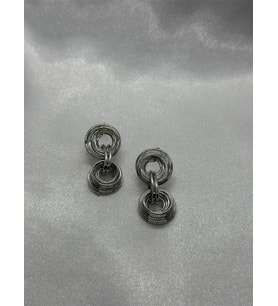 Çelik Silver Tasarım Küpe
