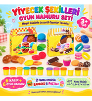 Yiyecek Şekilleri Oyun Hamuru Seti (adet fiyatıdır)