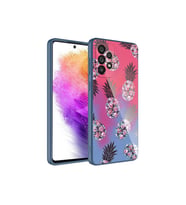 Samsung Galaxy A53 5G Uyumlu Kılıf Kamera Korumalı Desenli Sert Silikon Zore Epoksi Kapak (Model 3)