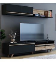 TV Ünitesi Merit Antrasit Çırağan 180 cm