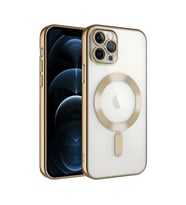iPhone 13 Pro Kılıf Kross Magneticsafe Kapak - Gold