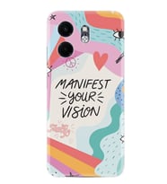 Infinix Smart 9 Kılıf Boutique Baskılı Resimli Manifest Pcode -080