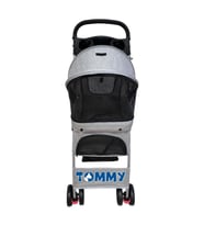 Tommy Evcil Hayvan Arabası Gri 80.5*45.5*101 Max 15kg