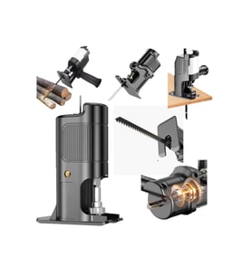 MOONSHOP Elektrikli Matkap Pistonlu Jig Testere Aparatı Ağaç Metal Işleme Adaptör