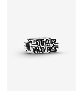 Star Wars Silver 3D Logo Charm
