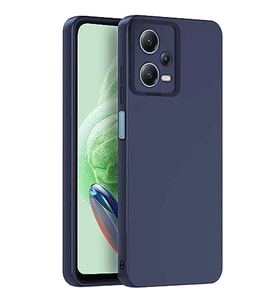 Xiaomi Redmi Note 12 Pro 5g Kılıf Nano İçi Kadife Silikon - Lacivert