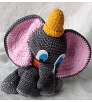 Amigurumi Fil oyuncak