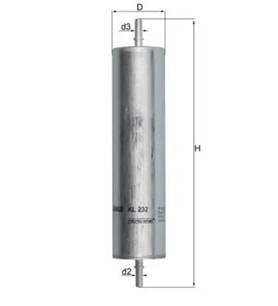 MAHLE KL232 Yakit Filtresi WJN000080