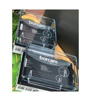 Premium Kare ve Dikdörtgen Borcam Tepsi Seti, dayanıklı ve şık tasarım