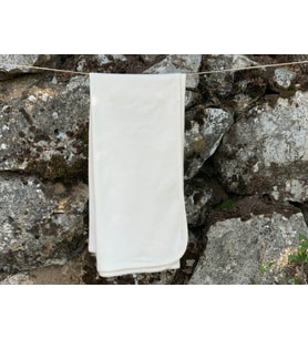 Naturaborn GOTS Organik Sertifikalı Kroşetalı Yenidoğan Bebek Battaniyesi (80x80 (Natural)