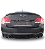 Chevrolet Cruze Sedan (2009 - 2013) Arka Tampon Eki - Difüzör (Plastik)