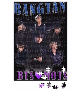 Bts Mots Bangtan Puzzle 240 Parça Yapboz