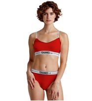 Yohannes Club, Kadın Pamuklu İç Çamaşırı Takımı, (Bralet-hipster) Renk seçenekli (Kırmızı)