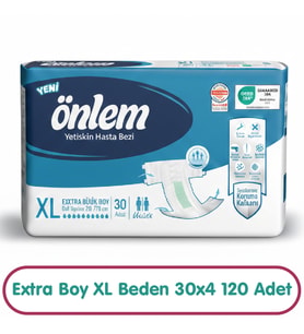 Önlem Hasta Bezi Xl Beden 30x4 120 Adet