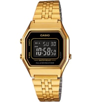 Casio LA680WGA-1BDF Kadın Kol Saati (Sarı)