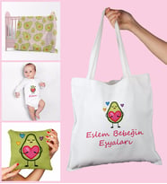 eJOYA Bebeklere Özel Çantasında Kişiye Özel Battaniye Yastık Ve Zıbın Bebek Hediye Seti 109853 (Pembe)