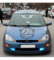 Ford Focus 1 1999-2004 Uyumlu H lip Esnek Ön Lip 2 Parça Karlık Ön Ek Tampon Altı Dil