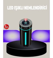 Northcity Aromaterapi Özellikli Ultrasonik Hava Nemlendirici LED Atmosfer Işığı - Ev İçin Spa Deneyimi