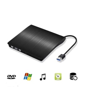Monozone Usb 3.0 Harici Dvdrw Slim External Cd Dvd Yazıcı Okuyucu Ultra İnce Writer