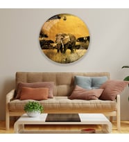 Gold Fil Cam Saat - 60 cm