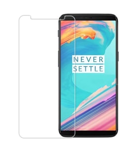 OnePlus 5T Uyumlu Ekran Koruyucu Screen Protector Tempered Glass Kristal Netliğinde %100 HD Görüntü, Yüksek Kalite Kırılmaz Temperli Cam (Şeffaf)
