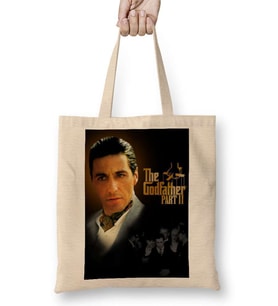 The Godfather Logo Bez Çanta Uzun Saplı