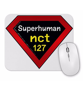 NCT 127  Superhuman 03 Mouse Pad
