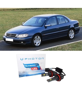 Opel Omega Led Xenon Kısa Far Ampulü H7 Ultimate 9500 Lumens Yeni Seri Beyaz 1997-2003